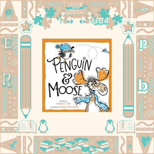 Penguin and Moose by Hannah Hall