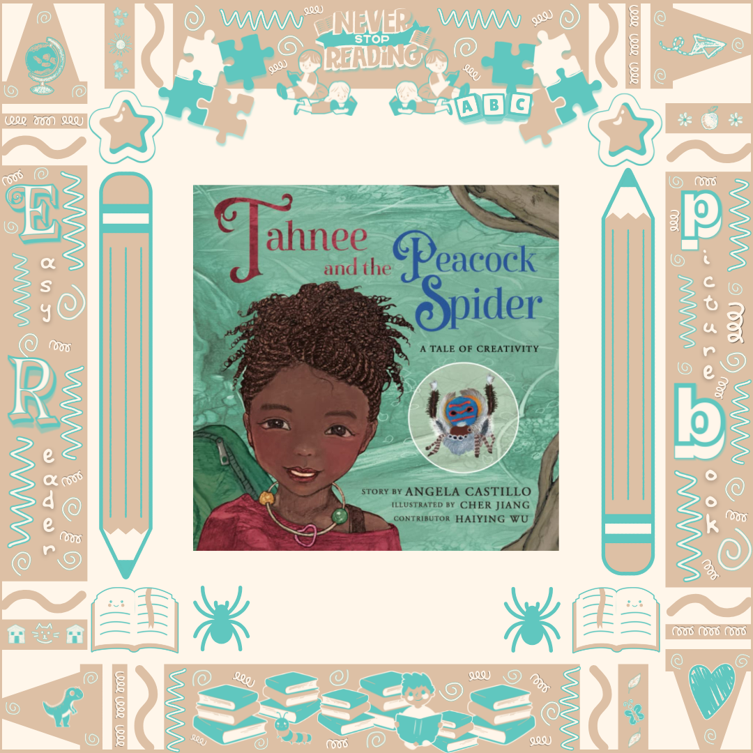 Tahnee & the Peacock Spider by Angela Castillo