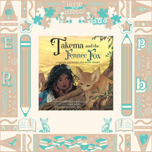 Takema & the Fennec Fox by Angela Castillo